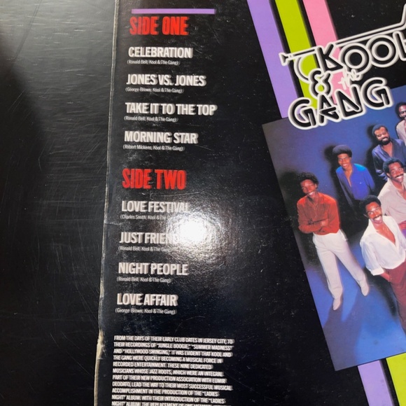 Kool & the Gang Celebrate! De-Lite Records Vinyl Record 33 1/3 RPM Stereo - Picture 5 of 12